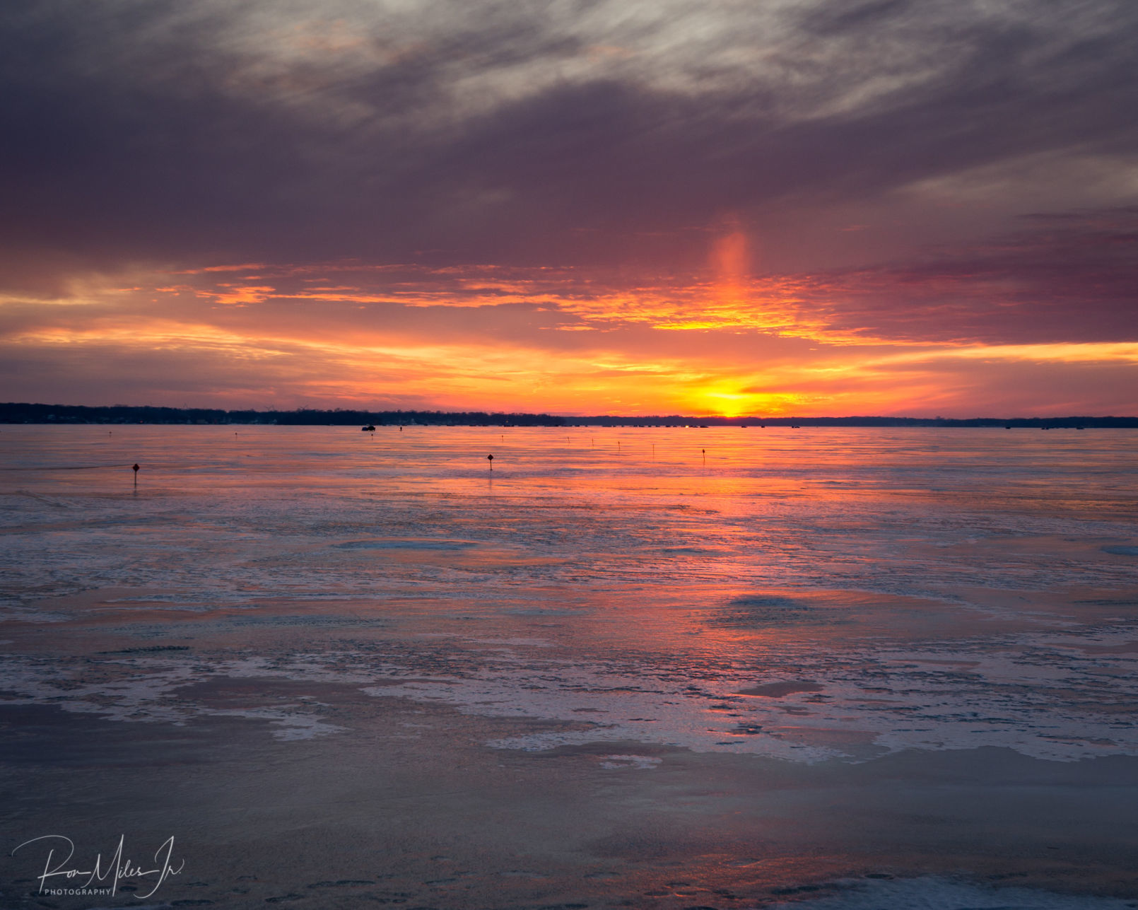 Clear Lake sunset